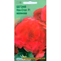 Насіння - БЕГОНІЯ НОН-СТОП F1 МАЛИНОВЕ, 5 шт