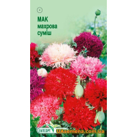 Насіння - МАК МАХРОВИЙ СУМІШЬ, 0,3 г.