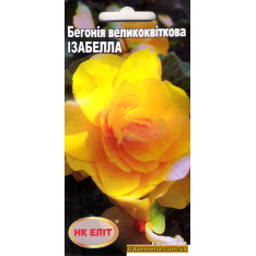 Насіння - БЕГОНІЯ Великоквіткова ІЗАБЕЛЛА, 10 шт.