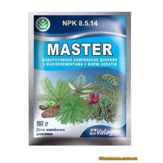 Удобрение - MASTER Для хвойных растений, 25 г.