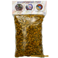 Грунт декоративный, желтый, 0,7 кг