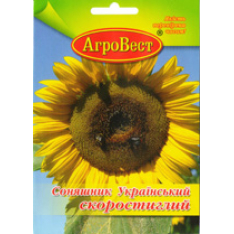 Семена - ПОДСОЛНЕЧНИК Украинский Скороспелый, 20 г.