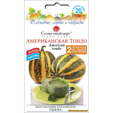 Насіння - Гарбуз Американський Тондо, 20 шт.